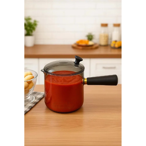 550 ml Akasya Cam Cezve  - 2